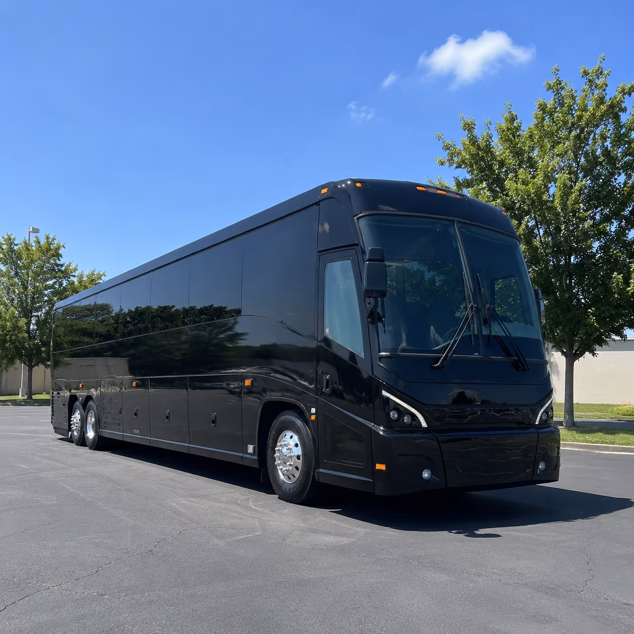 corporate travel shuttle buses between pflugerville office parks and aus