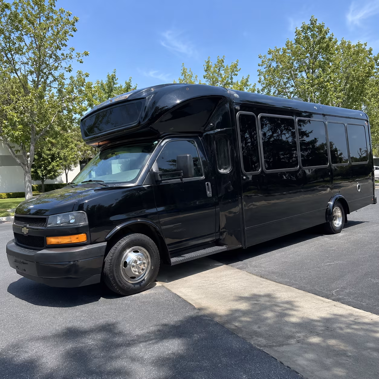 pflugerville 15 passenger party bus