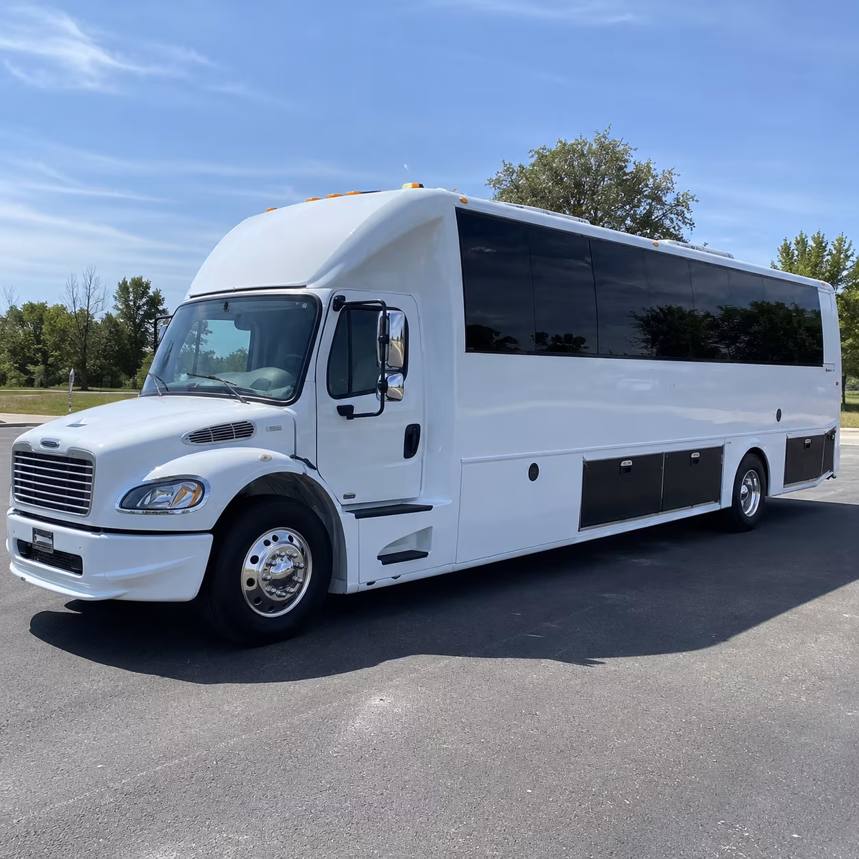 pflugerville 40 passenger party bus