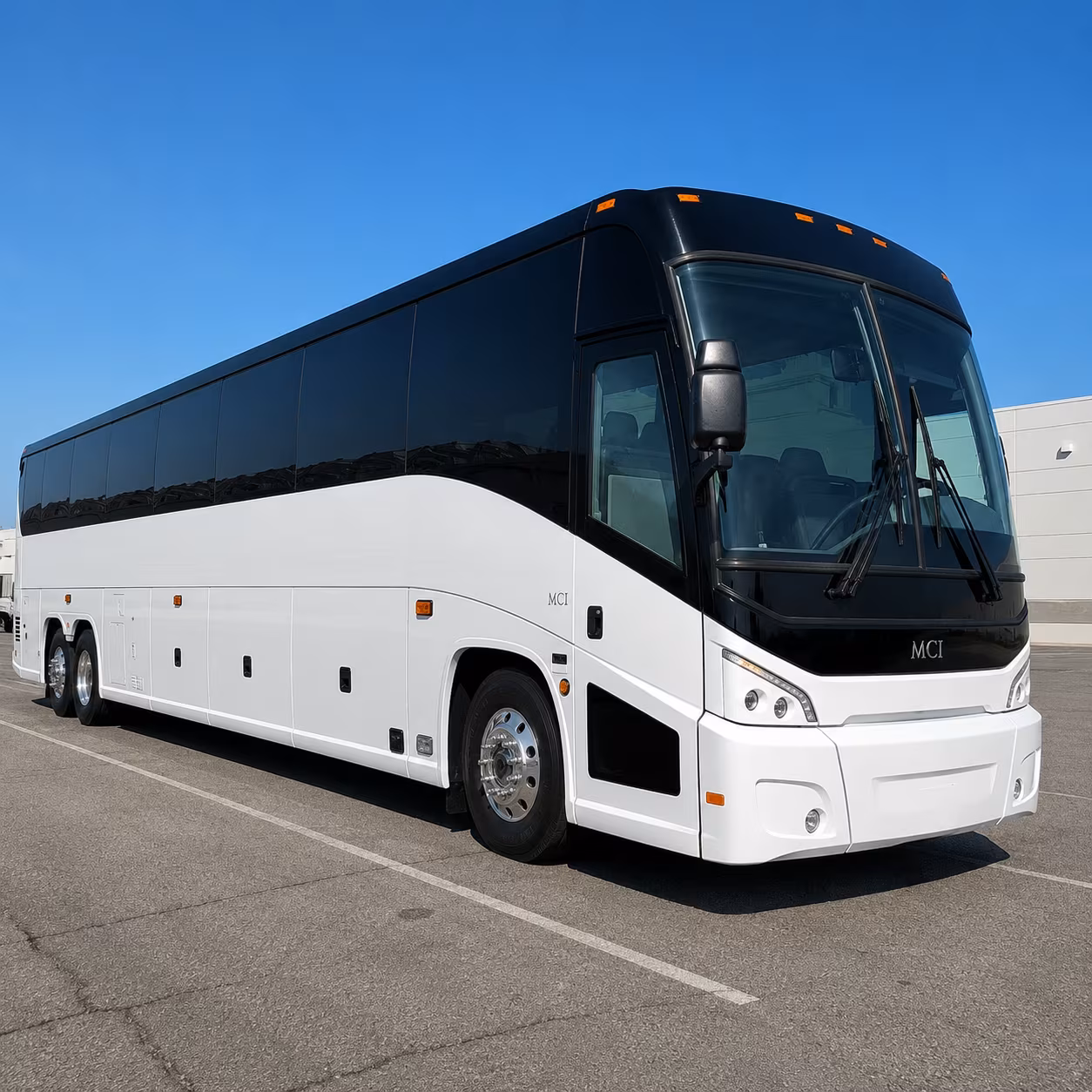 pflugerville 56 passenger charter bus