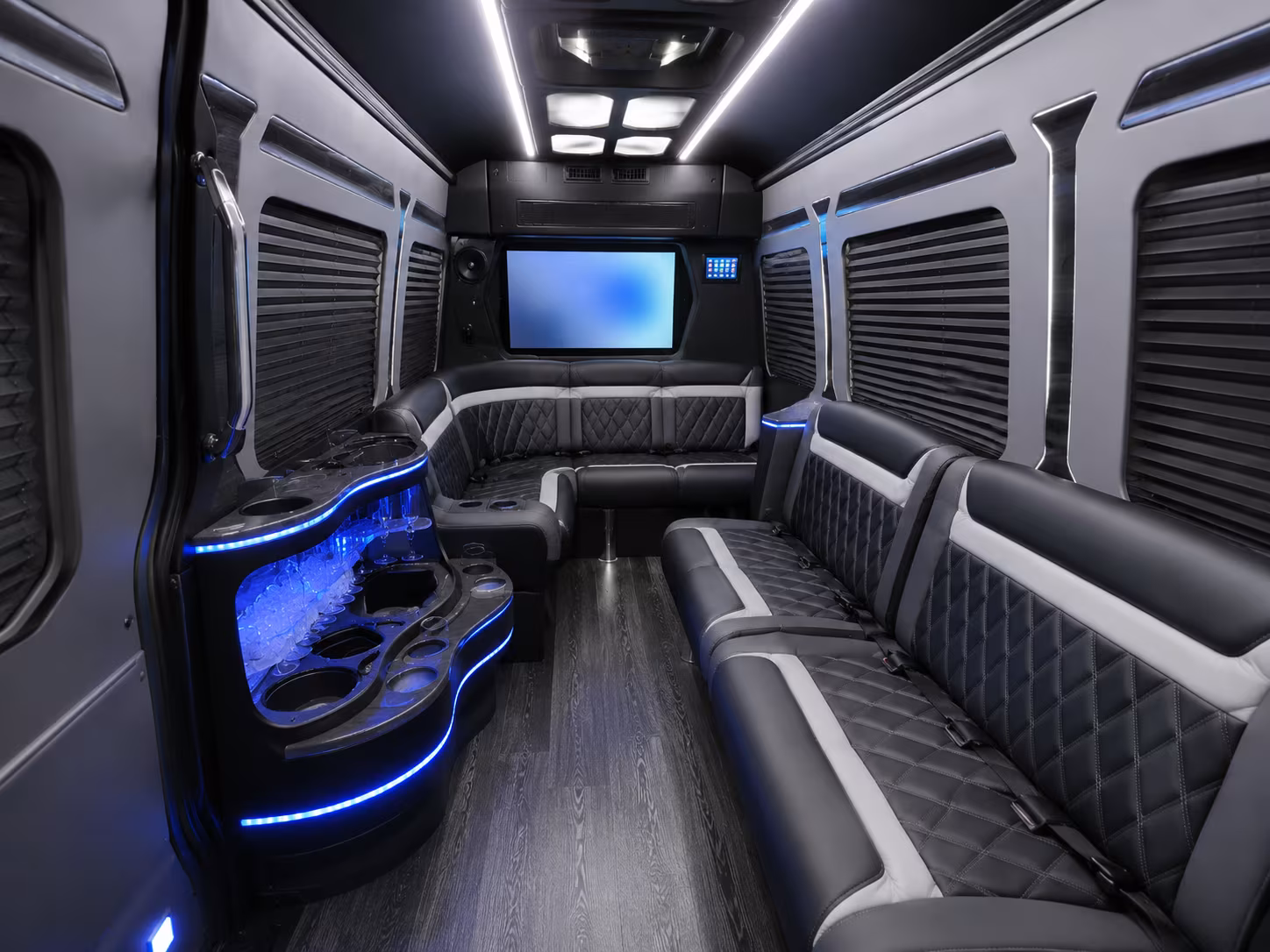pflugerville sprinter limousine inside