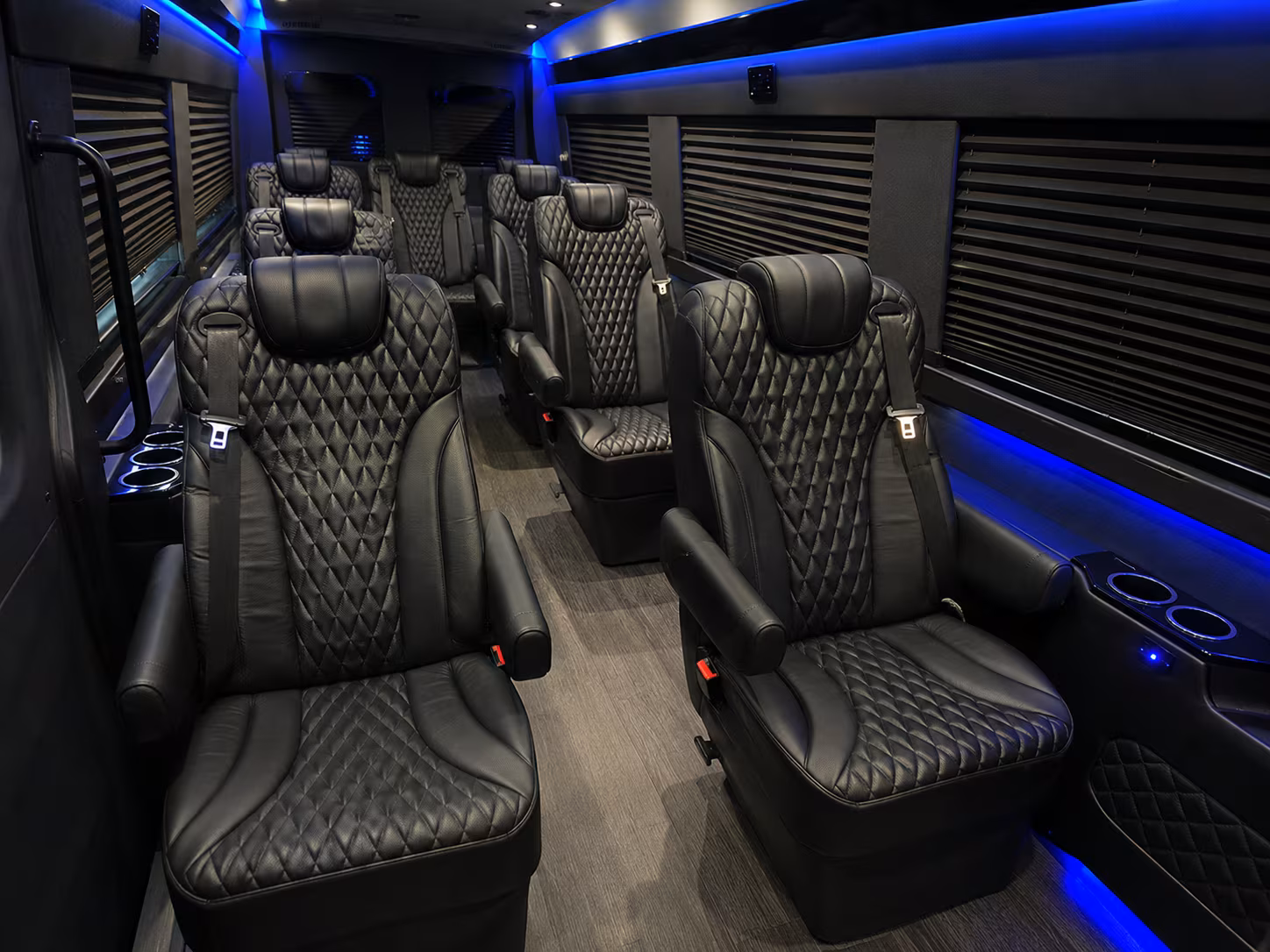 pflugerville sprinter van with driver inside