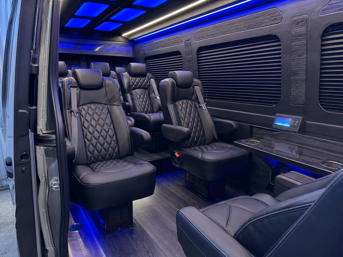 pflugerville sprinter van with driver interior