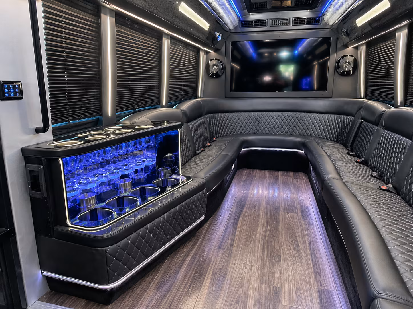 pflugerville wedding party bus rental